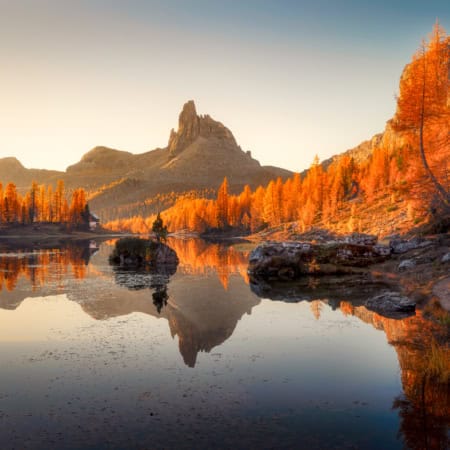 Podzimní Dolomity - fotokurzy a fotografické workshopy