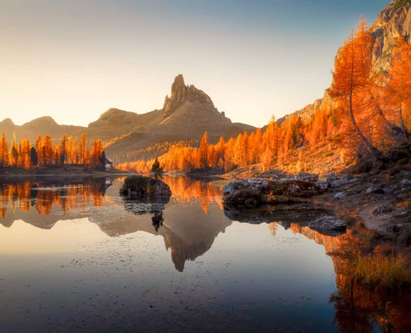 Podzimní Dolomity - fotokurzy a fotografické workshopy