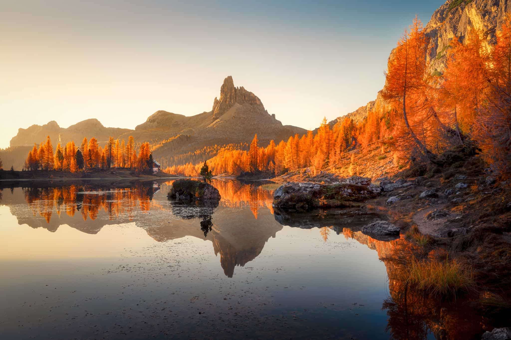 Podzimní Dolomity - fotokurzy a fotografické workshopy