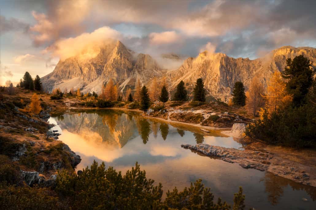 Podzimní Dolomity - fotokurzy a fotografické workshopy