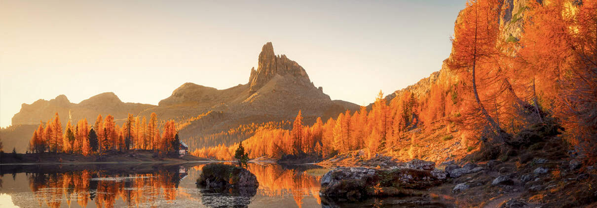 Podzimní Dolomity - fotokurzy a fotografické workshopy