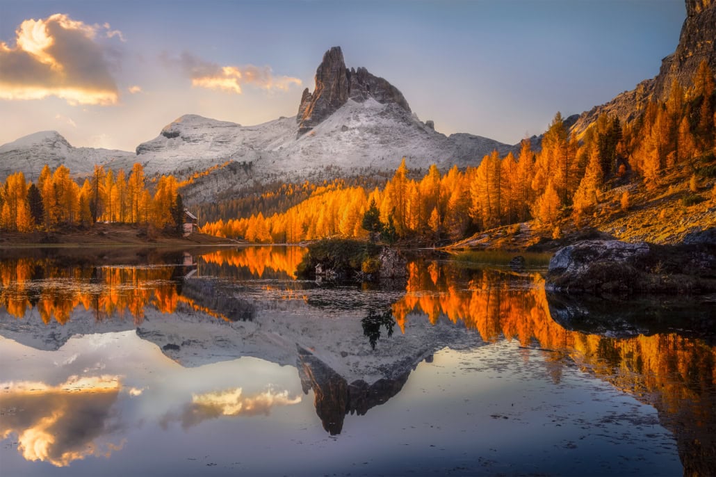 Podzimní Dolomity - fotokurzy a fotografické workshopy